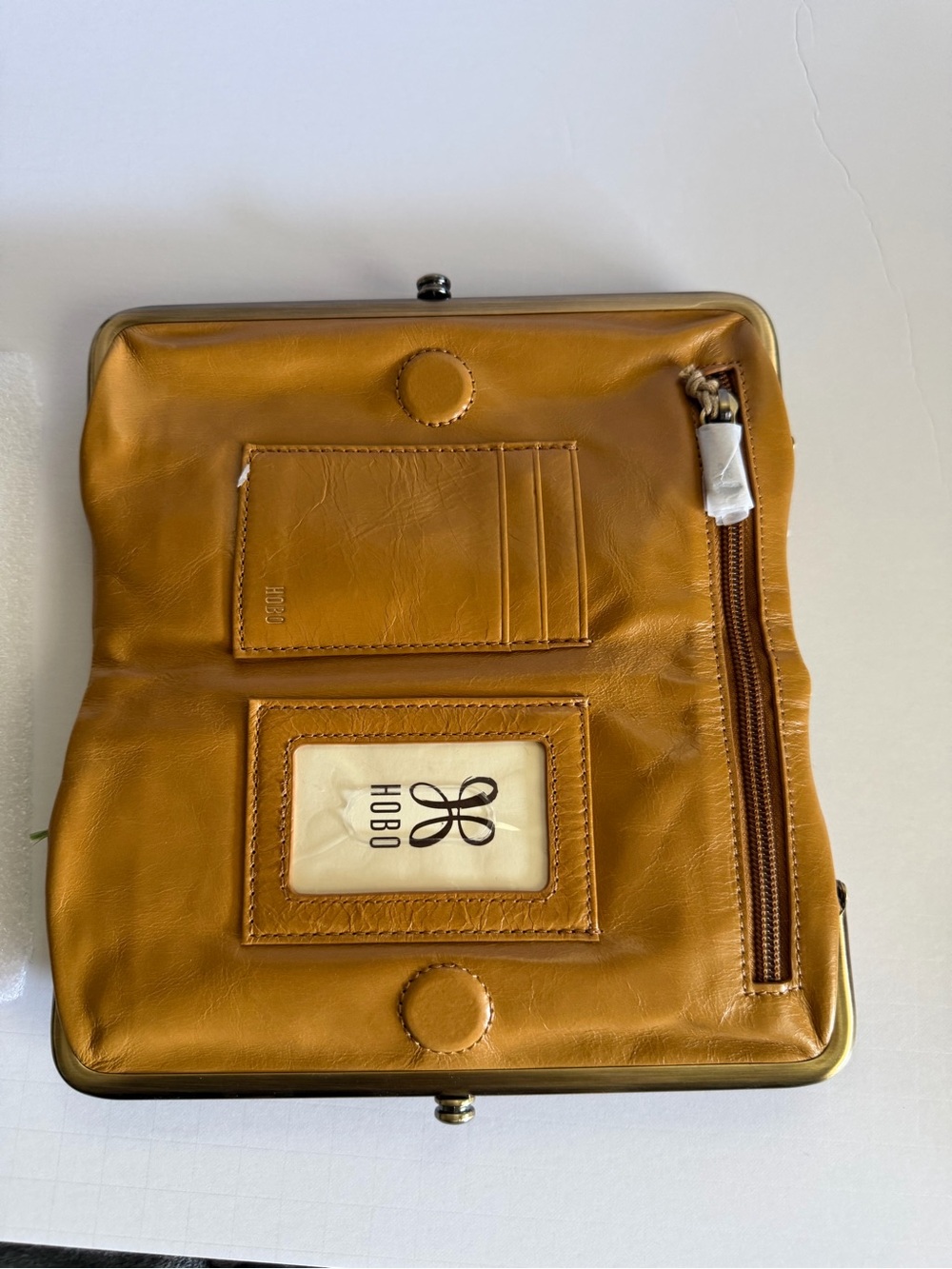 HOBO Mint and Tan Woven Crossbody Bag Brand new with matching wallet - Picture 11 of 13